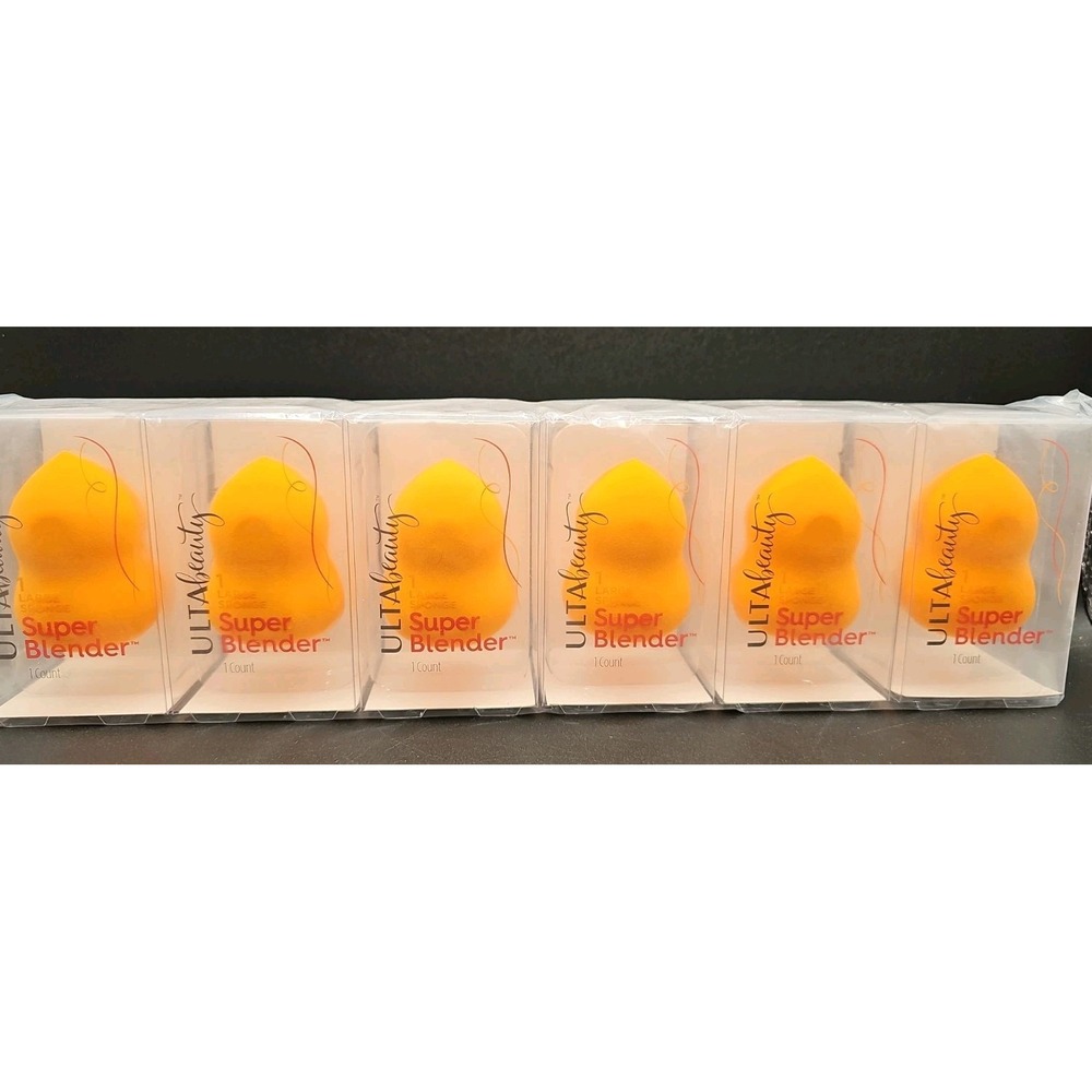 Ulta Beauty Large Sponge Super Blender New in plastic cover case Lot Of Six